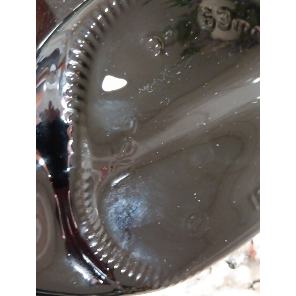 1870 Flat Black Glass Bottle For Displaying Food Serving charcuterie Tray Decor - Picture 15 of 16